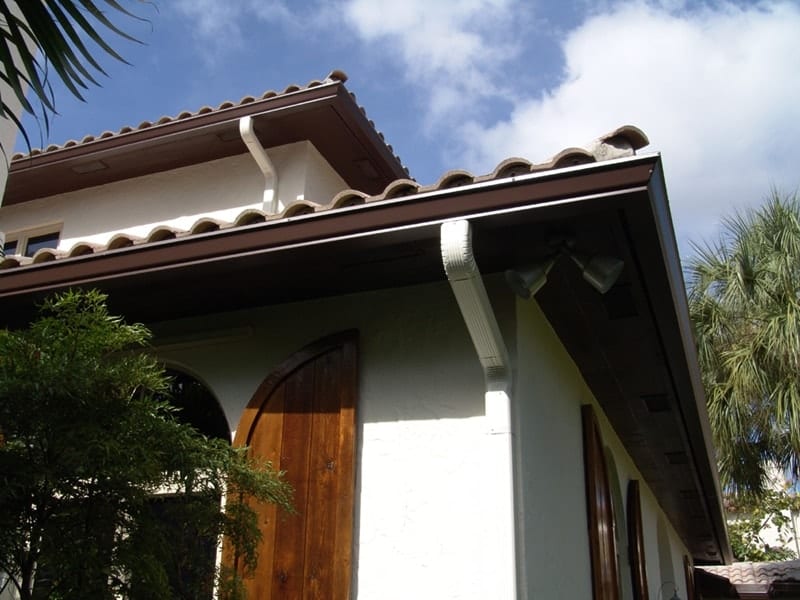 Seamless gutters Boca Raton #5